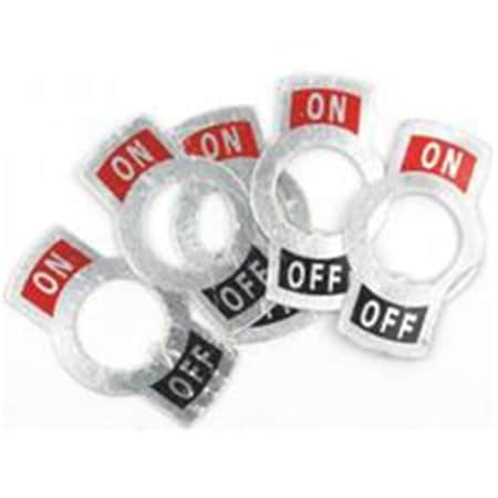 Jandorf Toggle Switch Plt On/Off 61156, 10PK 3402831